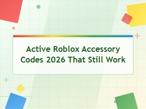 Active Roblox Accessory Codes 2026 That Still Work – Free Items Guide