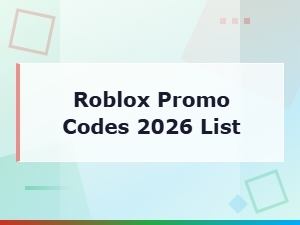 Roblox Promo Codes 2026 List – Free Items & Rewards Update