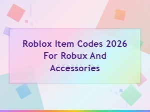 Roblox Promo Codes 2026: Free Robux & Accessories List