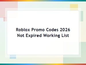 Roblox Promo Codes 2026 – Working Codes Not Expired (updated List)